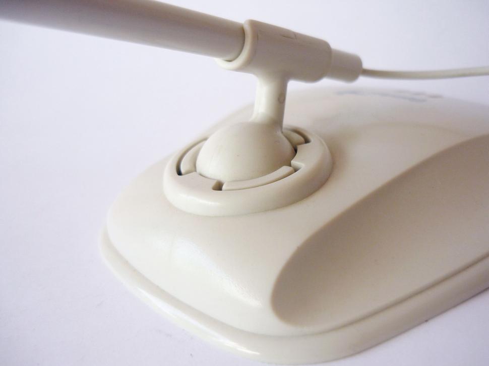 Free Image of Close Up of a White Telephone Receiver 