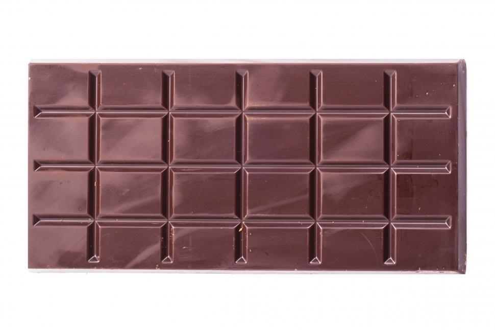 Free Image of Sweet chocolate bar isolated 