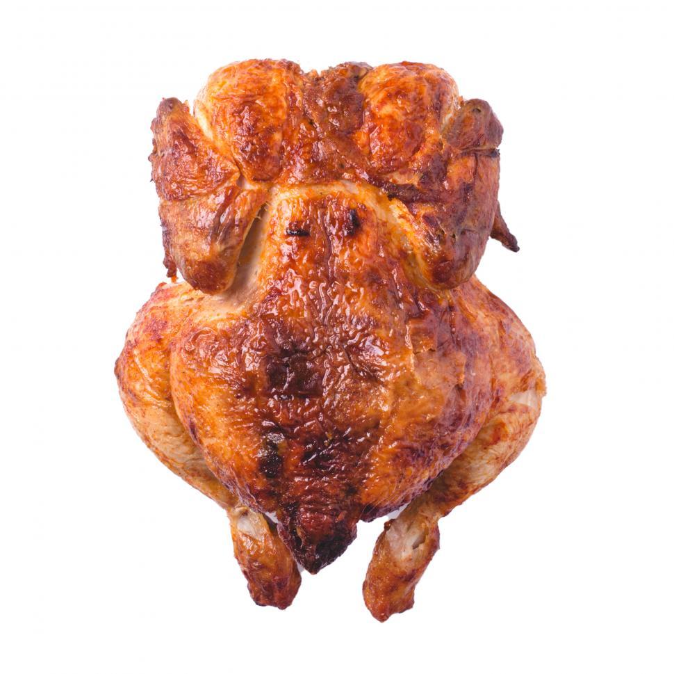 Free Image of Roasted whole chicken 