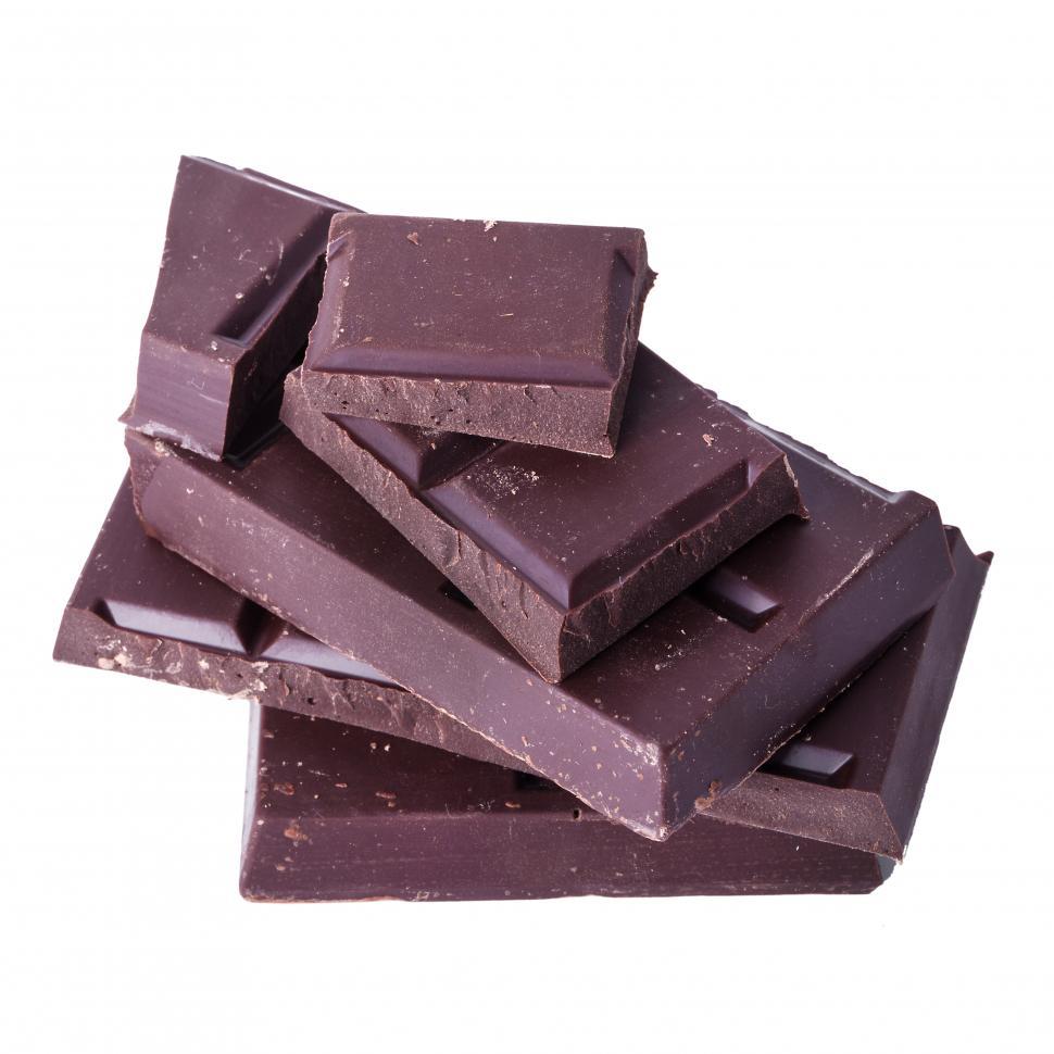 Free Image of Stack of Sweet chocolate 