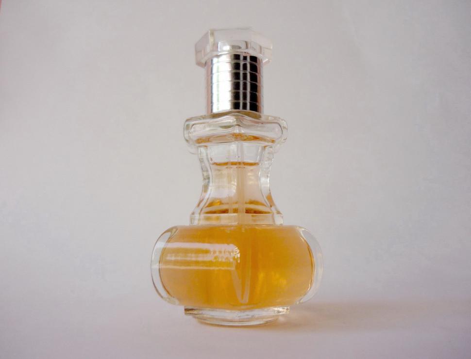 Free Image of Bottle of Perfume on Table 