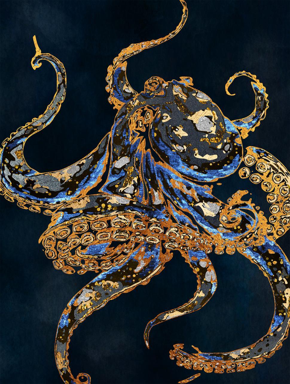 Free Image of Octopus in the Deep 