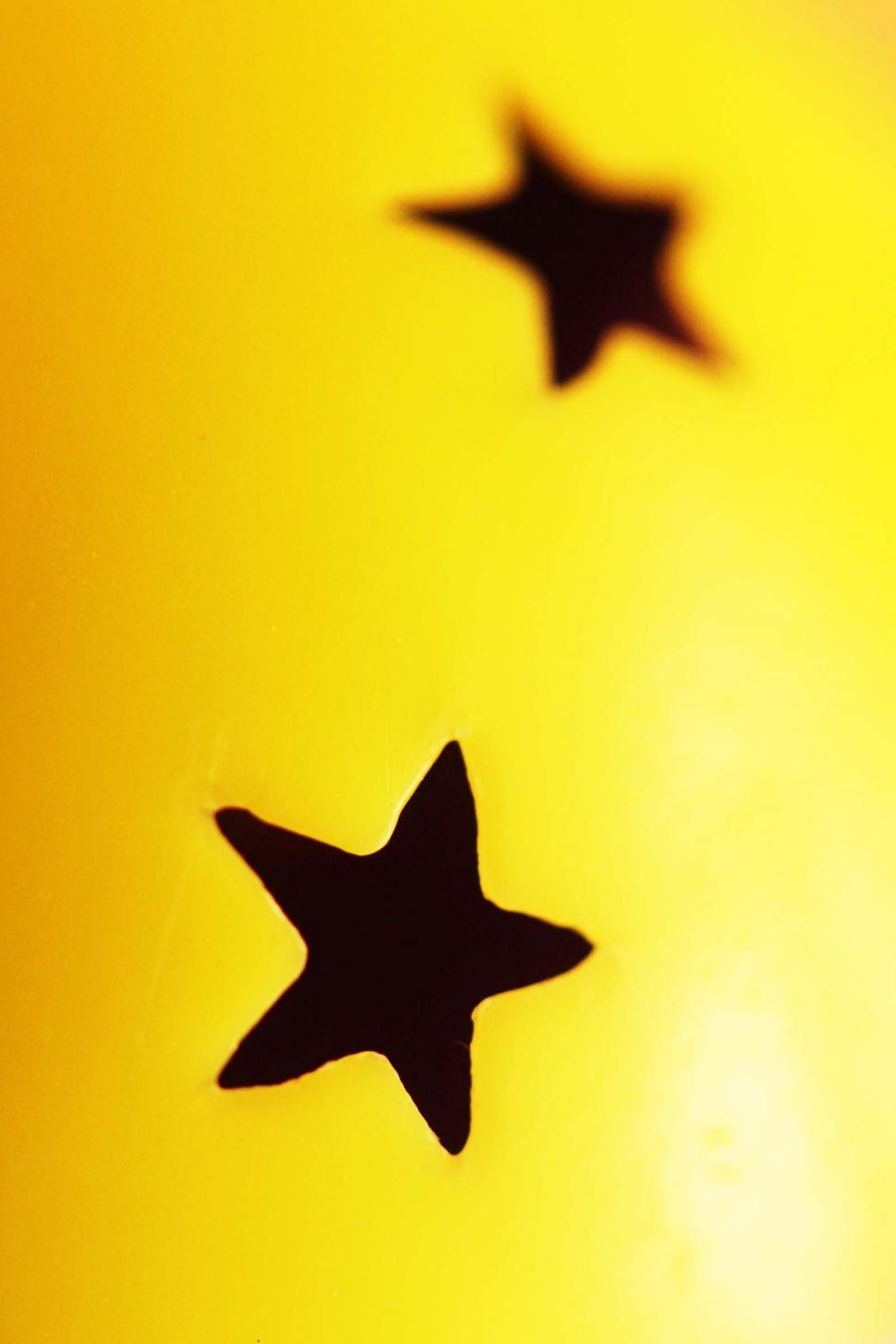 Free Image of Yellow Ball with Stars 