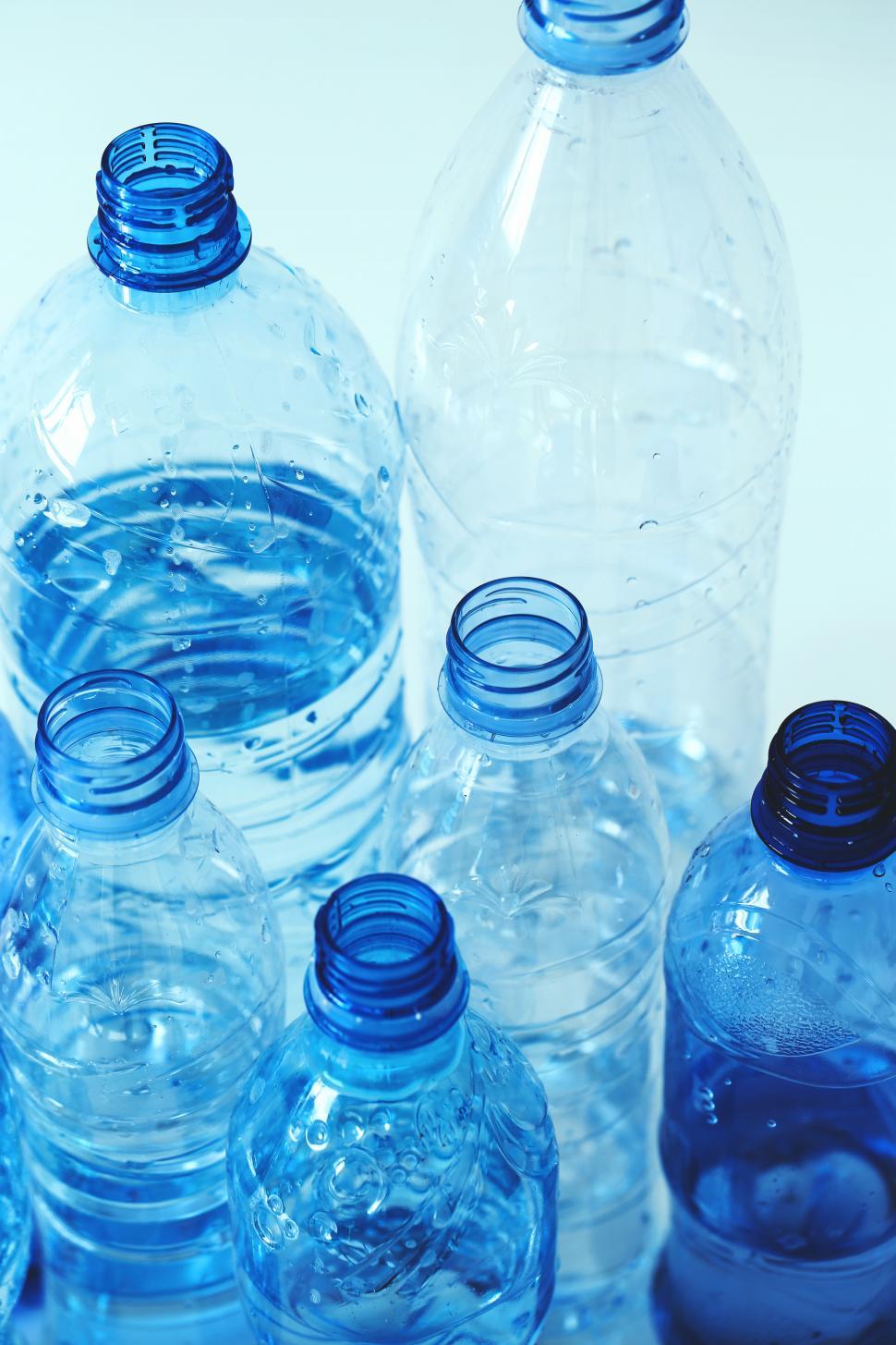 Free Image of Empty Plastic bottles 