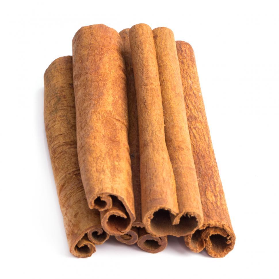 Free Image of Stack of cinnamon sticks 