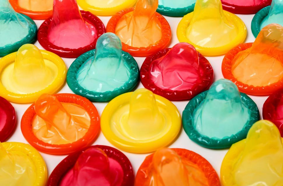 Free Image of Many condoms 