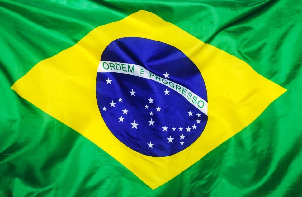 Free Image of Flag of Brazil 