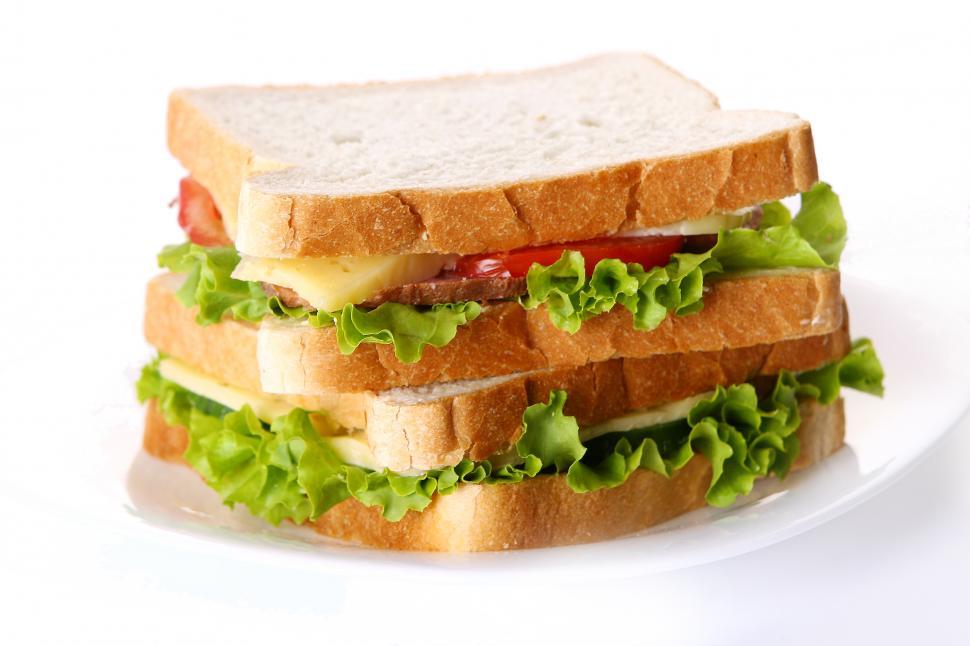 Free Image of fresh sandwiches 