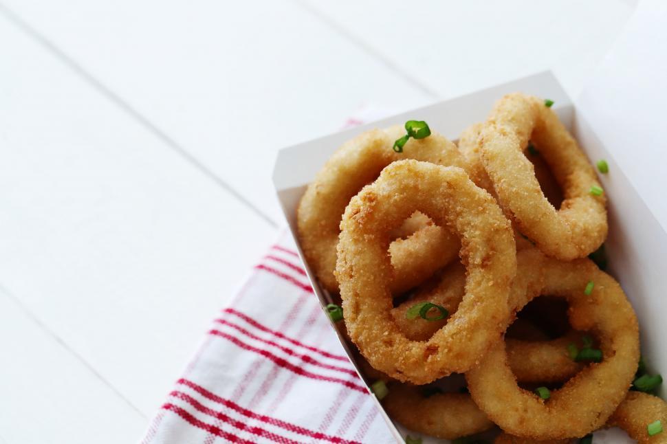 Free Image of Onion rings 