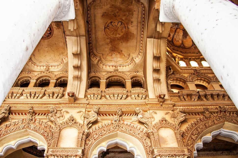 Free Image of Thirumalai Nayak Palace in Madurai  