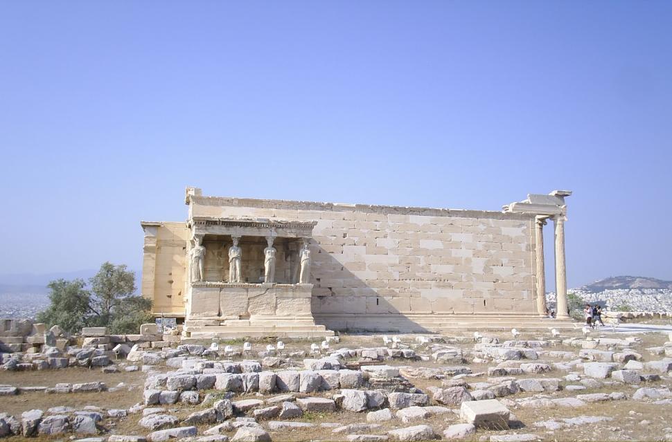 Free Image of Greek Temple Ruins 