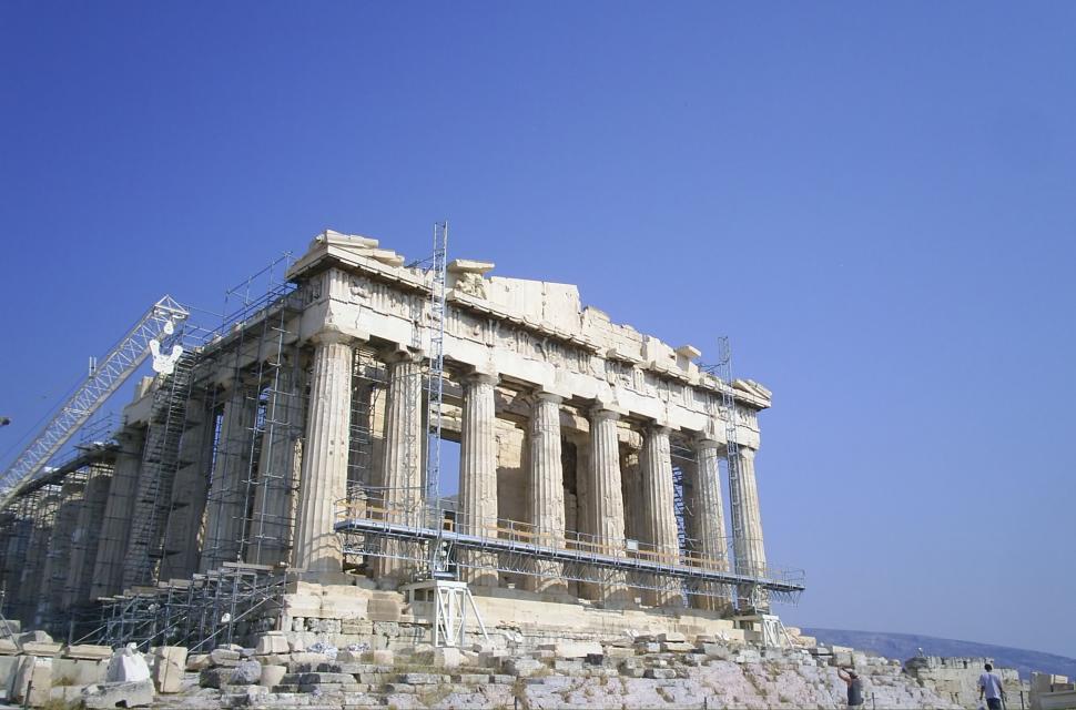 Download Free Stock Photo of Greek Temple Ruins 