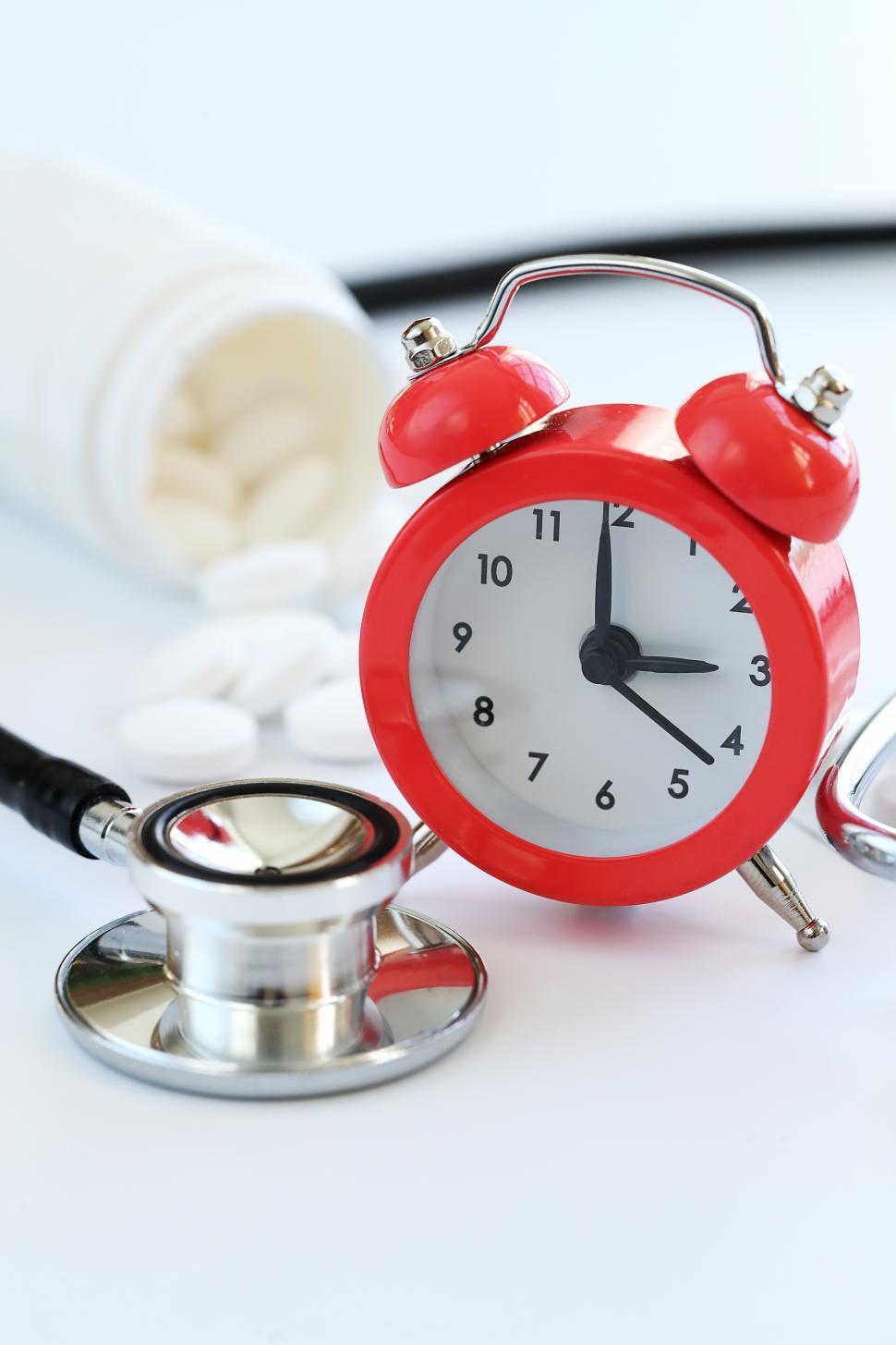 Free Image of Healthcare time is essential 