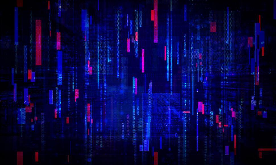 Free Image of Abstract Technology Background - Big Data Concept 