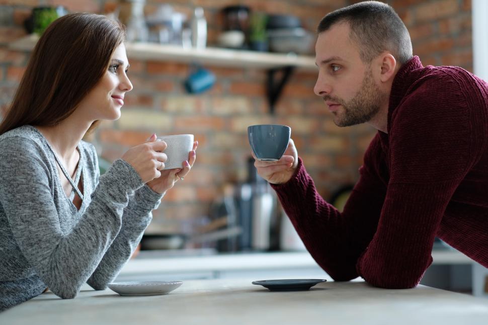 Free Image of Relationship and coffee 