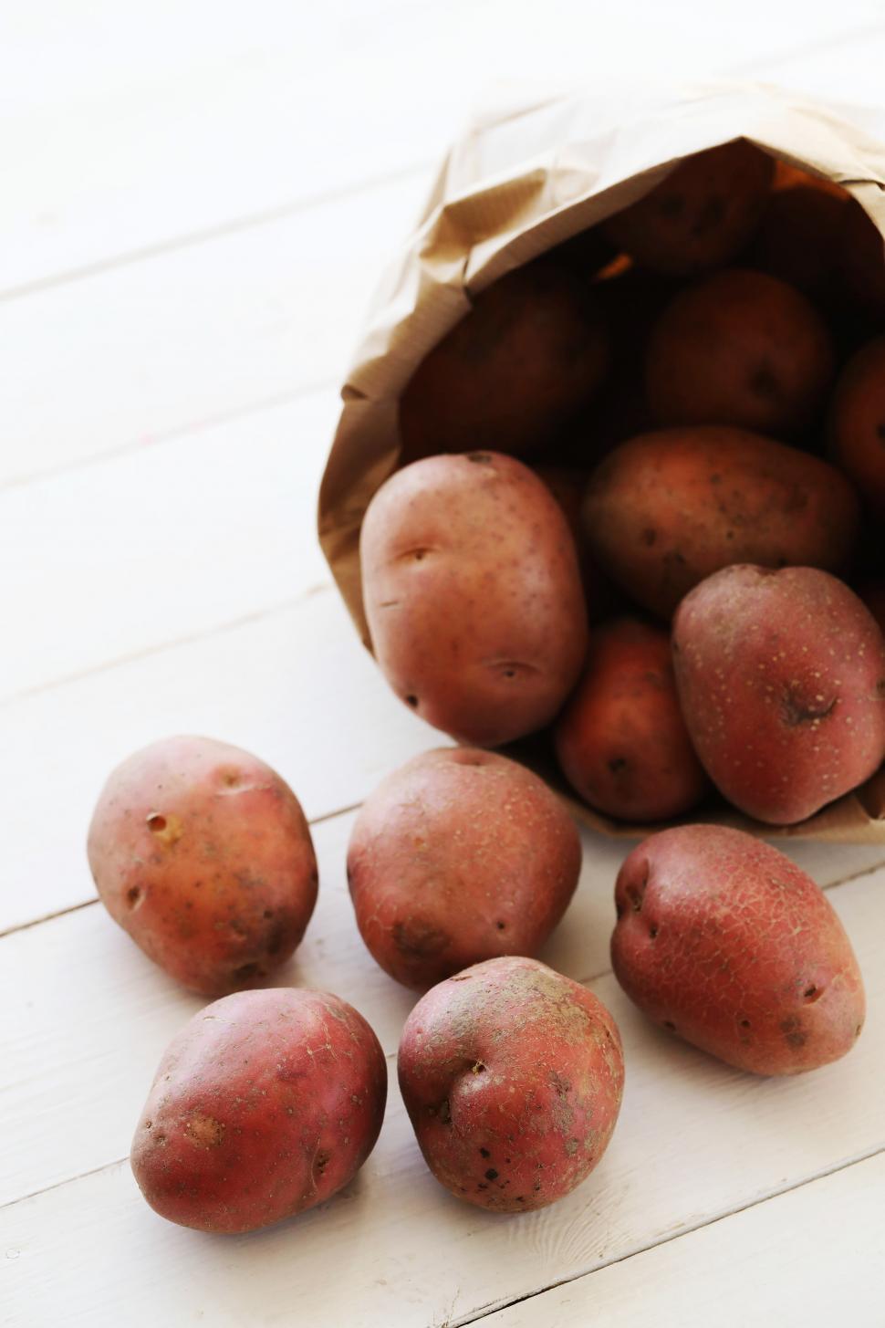 Free Image of Red potatoes  