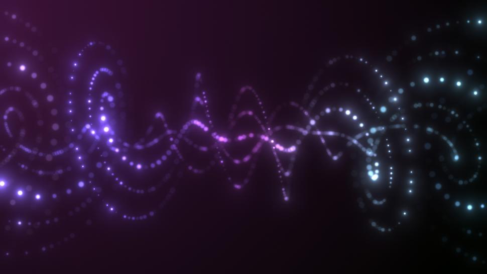 Free Image of Particle background  