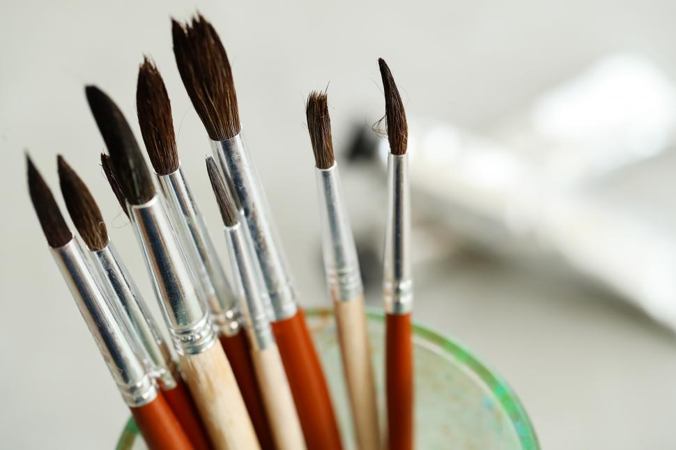 Free Image of Paint brushes 