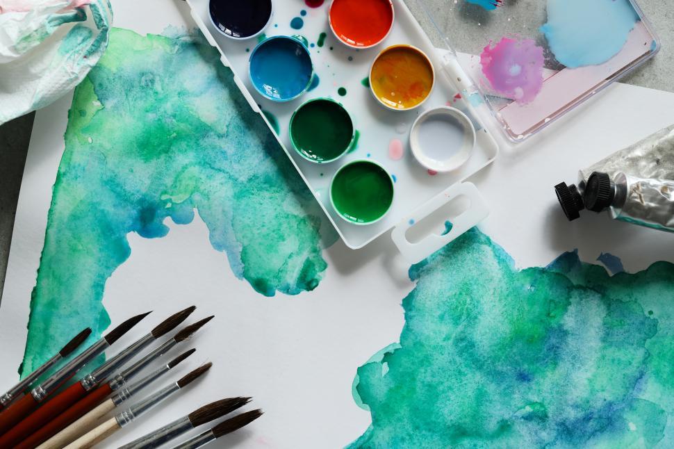 Free Image of Watercolor Painting 