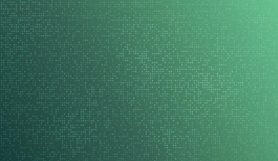 Free Image of Abstract Green Background - Small Squares on Green Gradient 