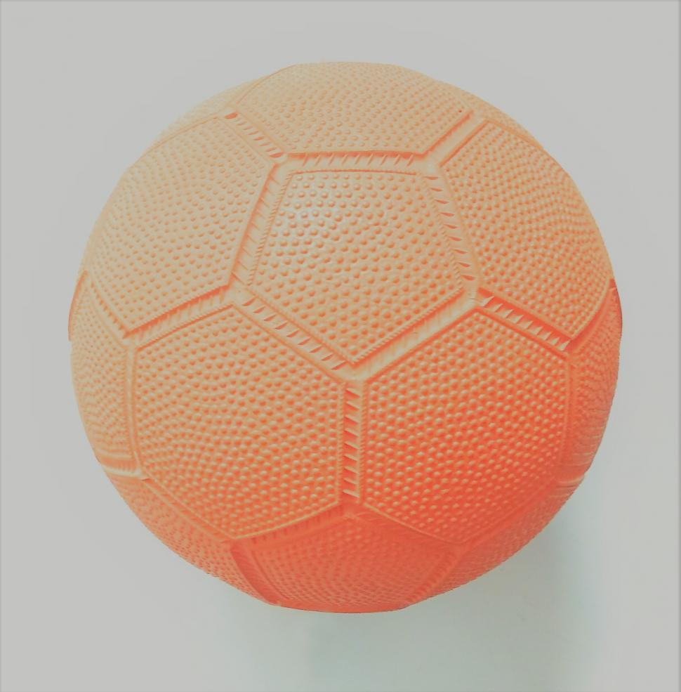 Free Image of Orange football isolated  