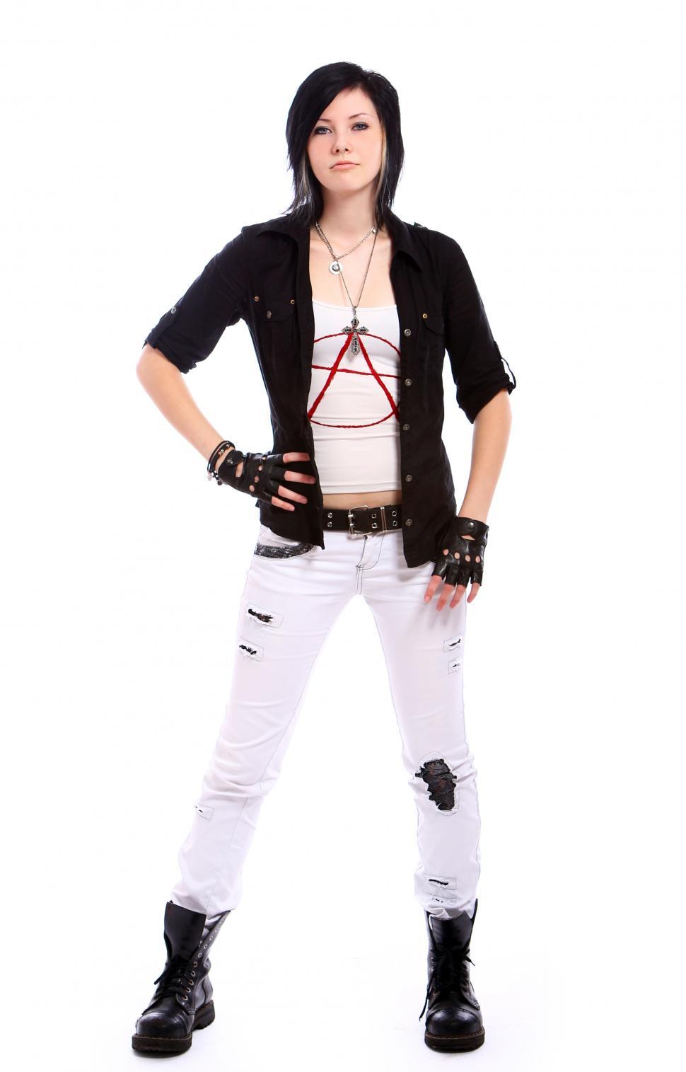 Free Image of Young punk girl 
