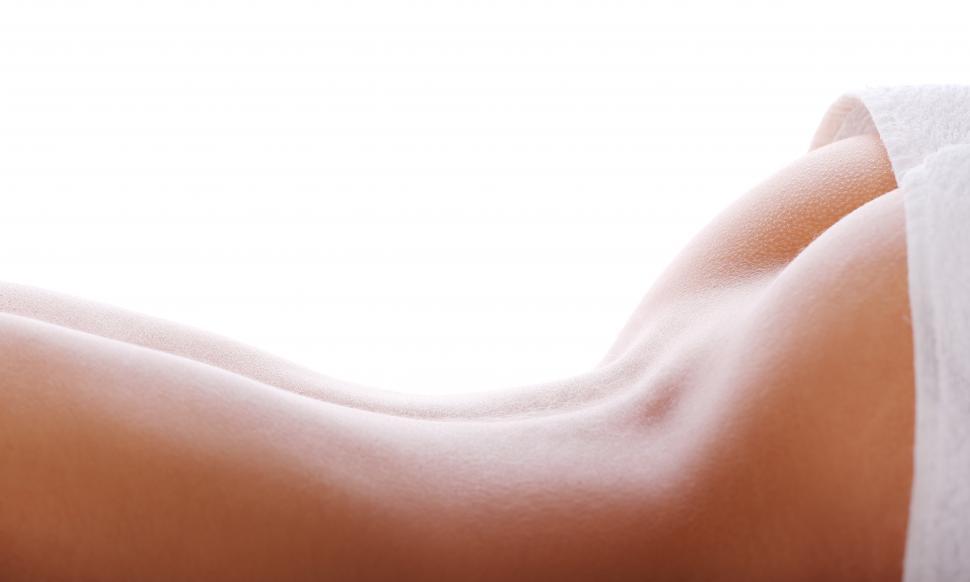 Free Image of Woman's lower back 