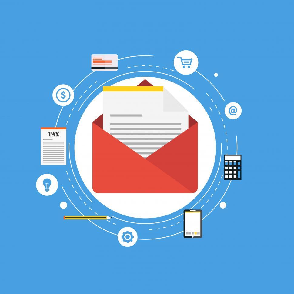 Free Image of Email marketing	  