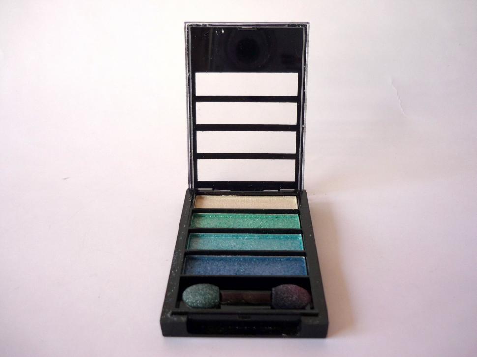 Free Image of Black and White Makeup Box on White Surface 