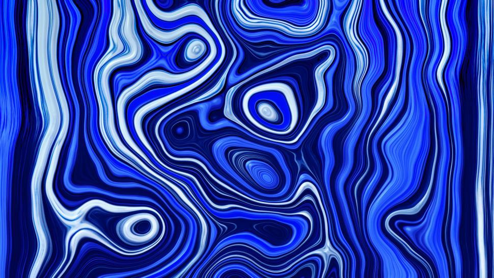 Free Image of Abstract blue background  