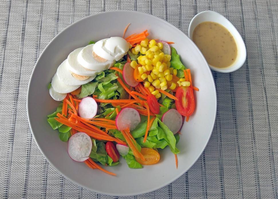 Free Image of Egg salad  
