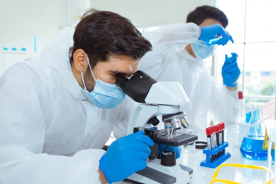 Free Image of Scientists in the laboratory 