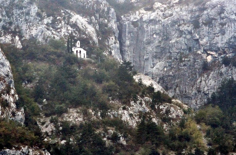 Free Image of Small church on a mountain 
