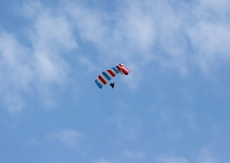 Free Image of Parachutes team 