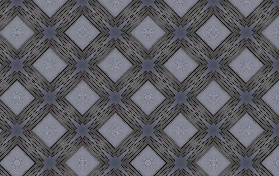 Free Image of Dark Diamond shapes repeat pattern  