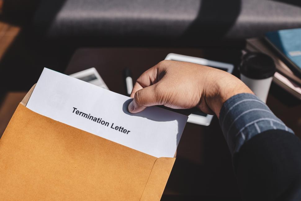 Download Free Stock Photo of Termination of Employment and layoff concept 