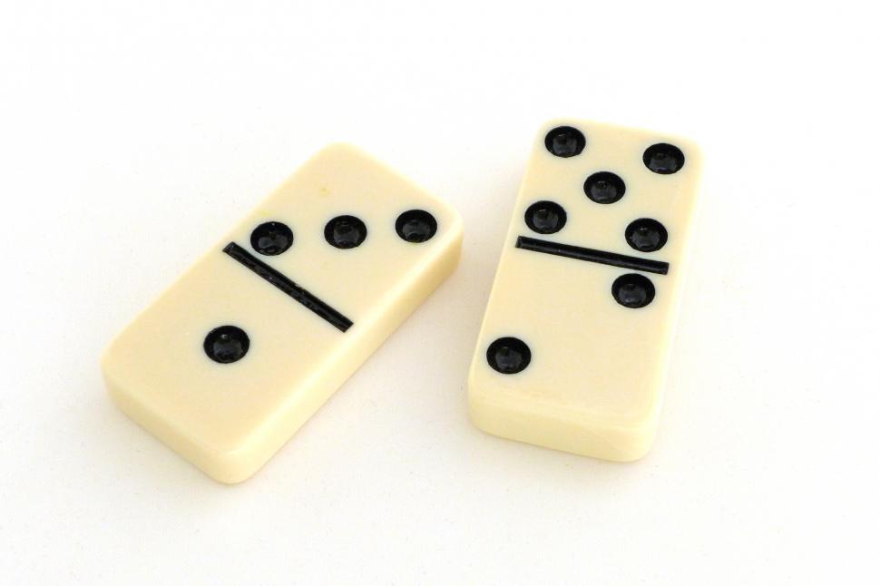 Free Image of Two Domino Tiles 