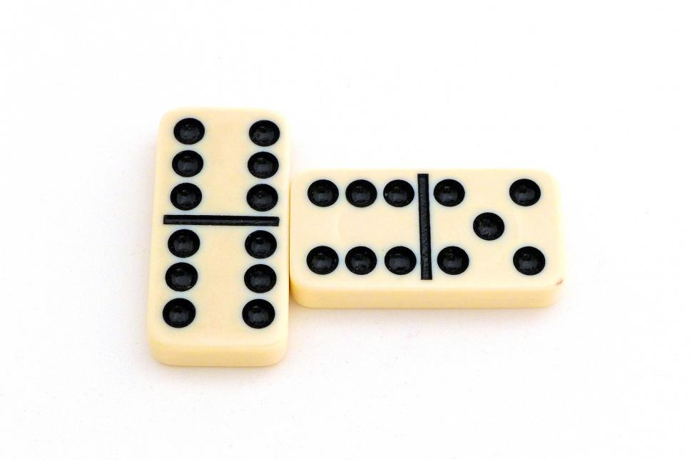 Free Image of Two Domino Tiles 