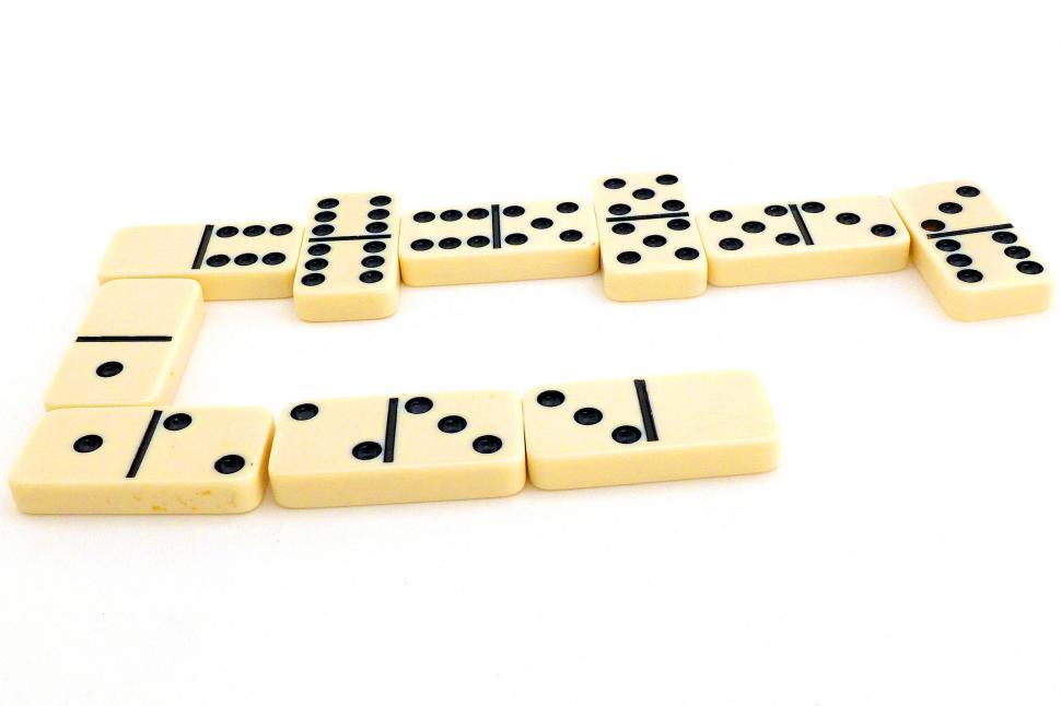 Free Image of Dominos Game in Progress 