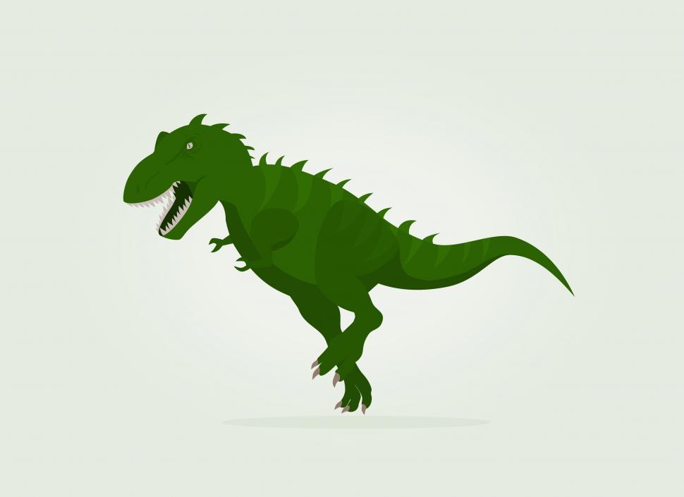 Free Image of Cartoon T-Rex - Illustration 