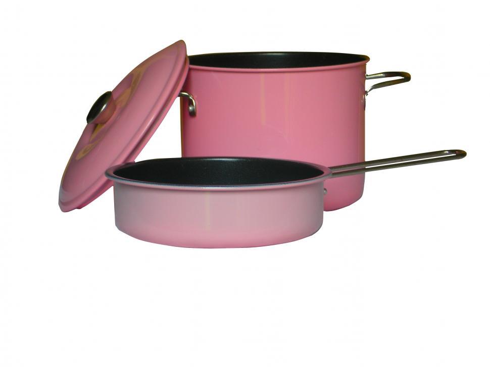 Free Image of Pink Pots 