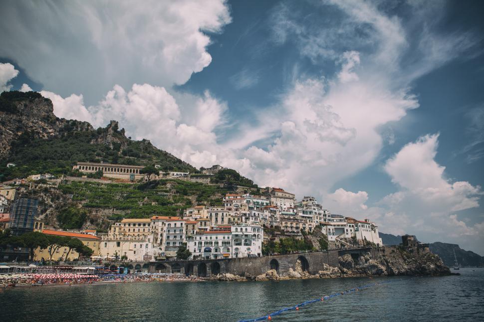Free Image of Amalfi Coast, Italy Free Stock Photo 