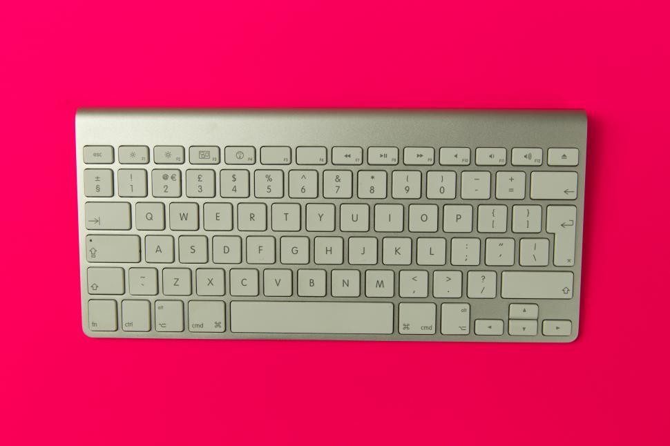 Free Image of Apple Keyboard Free Stock Photo 