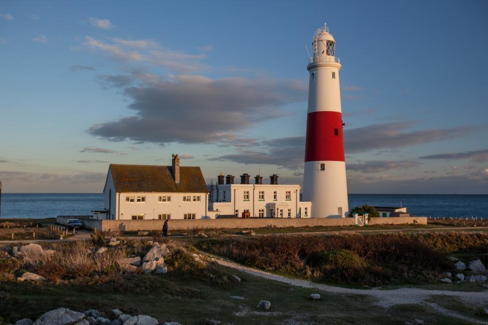 Free Image of Dorset Lighthouse Free Stock Photo 