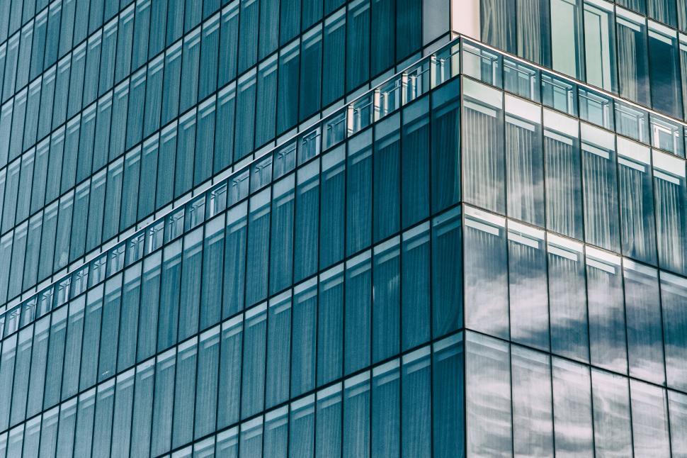 Free Image of Glass Facades Free Stock Photo 
