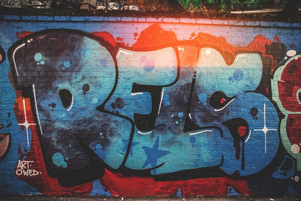 Free Image of Graffiti Wall Free Stock Photo 