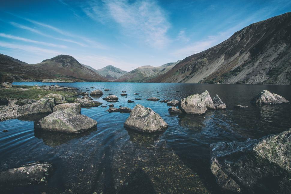 Free Image of Lake District Rocks Free Stock Photo 