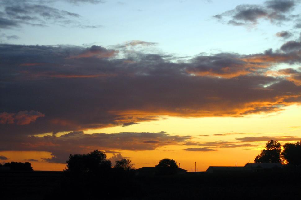 Free Image of Rural Sunset 