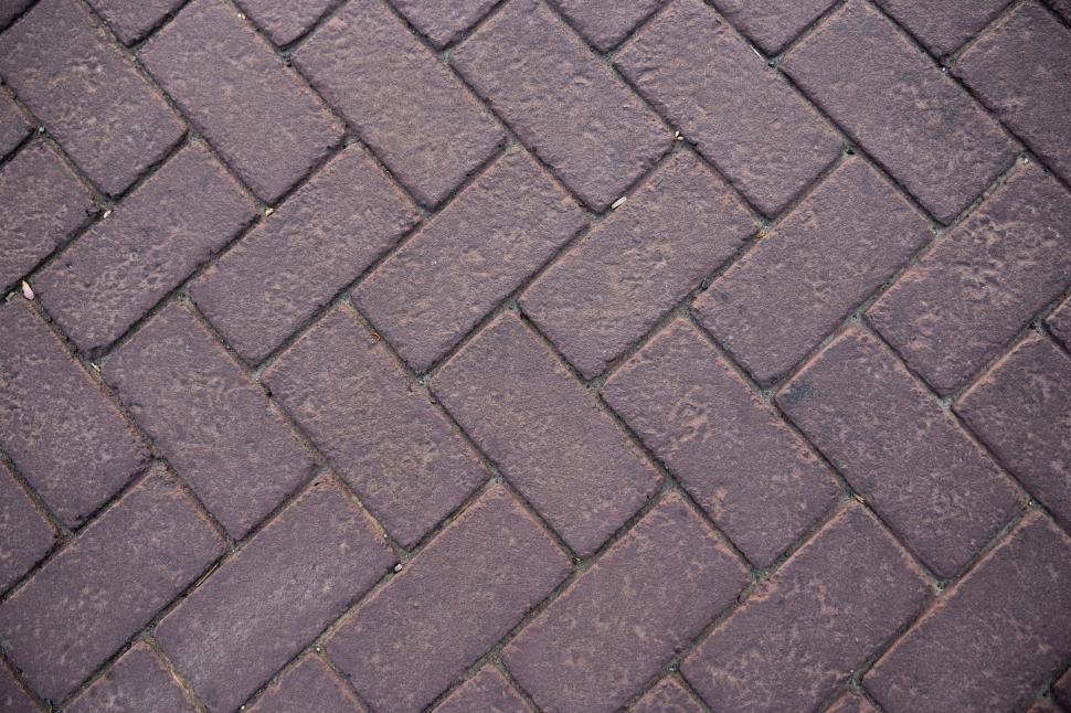 Free Image of A close up of a brick floor 