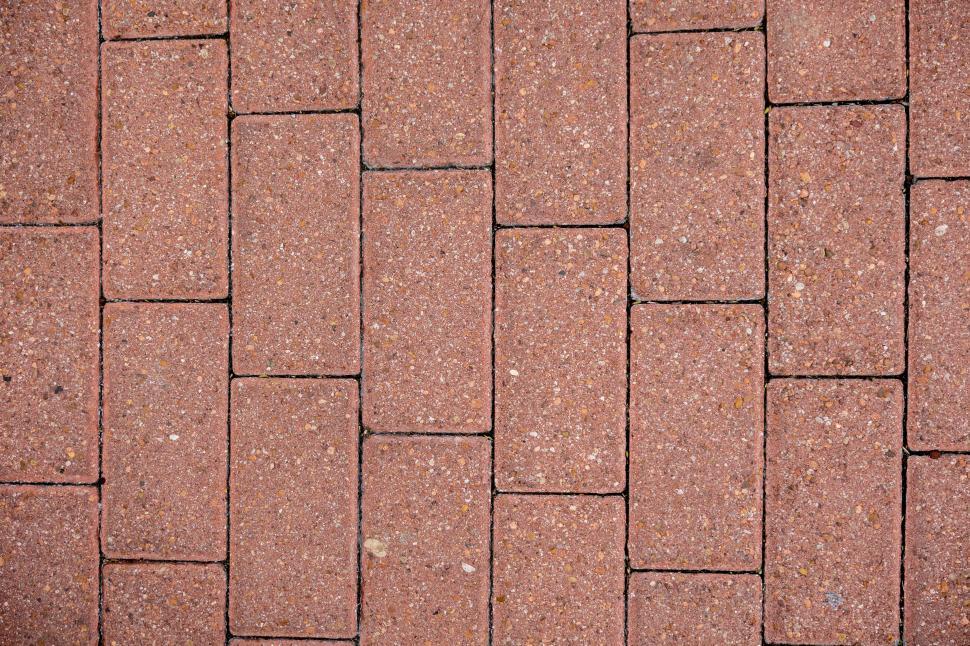 Free Image of A close up of a brick walkway 